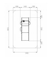 Теневые навесы, беседки + Автобус (оранжевый) - Беседка - МФ 10.03.13-01