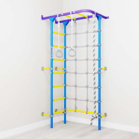 Шведские стенки + ДСКМ "Romana S4" (01.31.7.06.410.00.00-69) сиренево/голубой