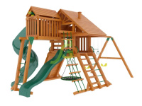 Детские уличные комплексы + Детская площадка IgraGrad Крепость Фани Deluxe 2