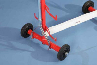 Оборудование для легкой атлетики + Подставка для соревновательных стартовых колодок на колёсах стальная POLANIK BR15-10-W