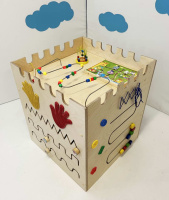 Детское развивающее оборудование для ДОУ и СОШ + Развивающий куб Замок