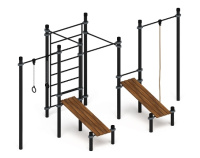 Уличные турники и брусья (Воркаут) + Воркаут 89 ВТ 11.18-01